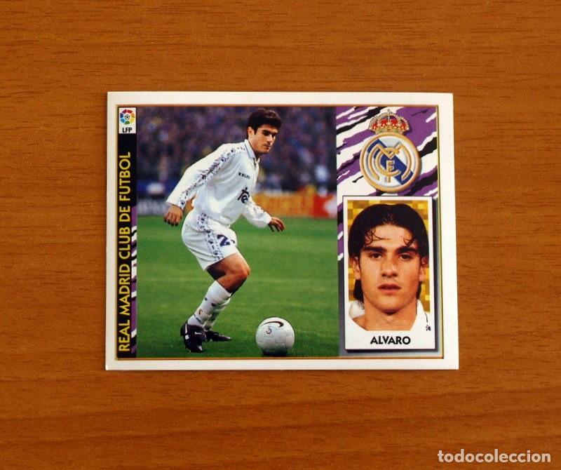 Cromos de F&uacute;tbol: Real Madrid - &Aacute;lvaro Benito - Ediciones Este Liga 1997-1998, 97-98 - Nunca Pegado