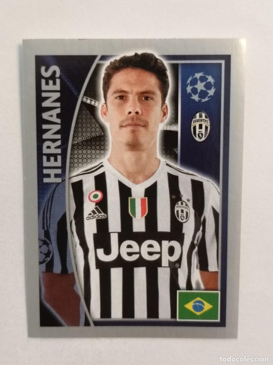 Cromos de F&uacute;tbol: #242 HERNANES (JUVENTUS) UEFA CHAMPIONS LEAGUE 2015/2016 TOPPS