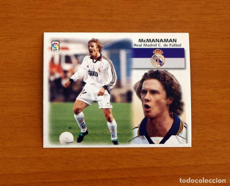 Cromos de F&uacute;tbol: Real Madrid - McManaman - Ediciones Este Liga 1999-2000, 99-00 - Nunca Pegado