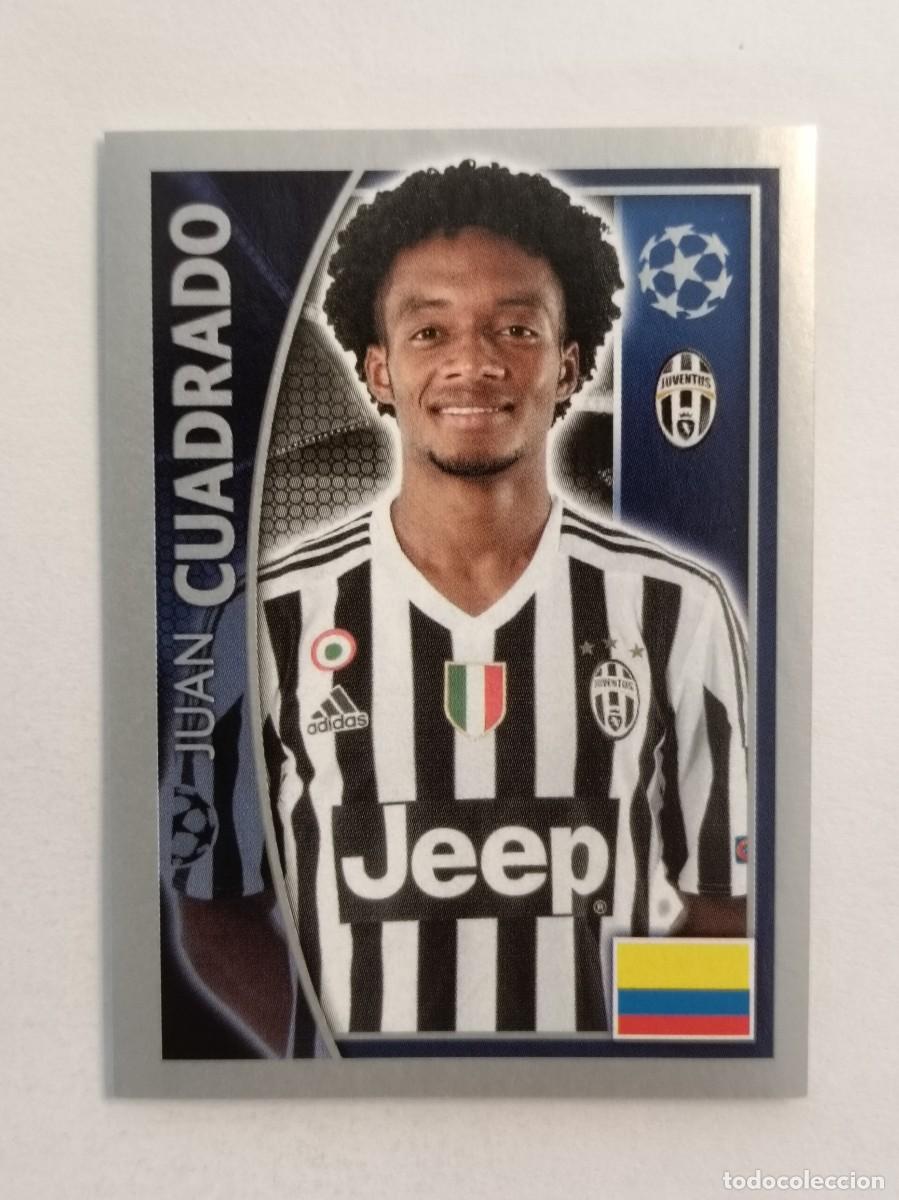 Cromos de F&uacute;tbol: #246 A CUADRADO (JUVENTUS) UEFA CHAMPIONS LEAGUE 2015/2016 TOPPS