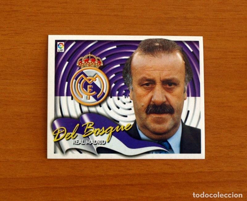 Cromos de F&uacute;tbol: Real Madrid - Del Bosque, Entrenador - Ediciones Este Liga 2000-2001, 00-01 - Nunca Pegado