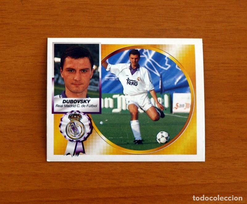Cromos de F&uacute;tbol: Real Madrid - Dubovsky - Ediciones Este Liga 1994-1995, 94-95 - Nunca Pegado