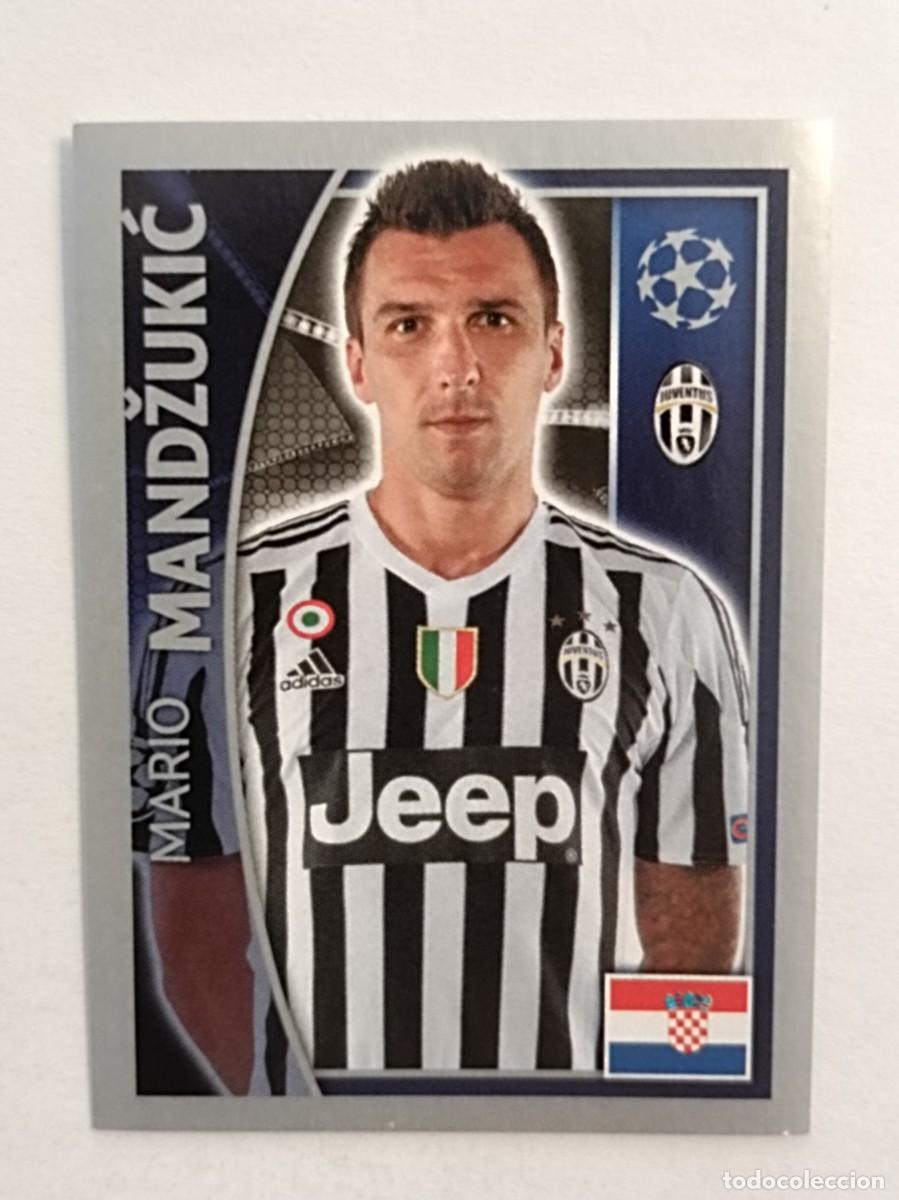 Cromos de F&uacute;tbol: #247 A MANDZUKIC (JUVENTUS) UEFA CHAMPIONS LEAGUE 2015/2016 TOPPS