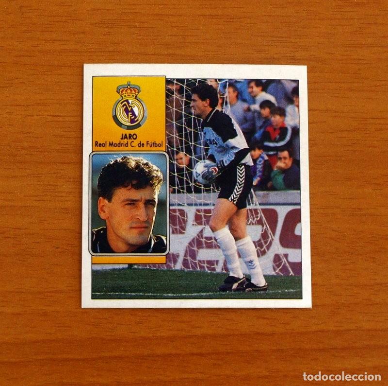 Cromos de F&uacute;tbol: Real Madrid - Jaro - Ediciones Este Liga 1992-1993, 92-93 - Nunca Pegado
