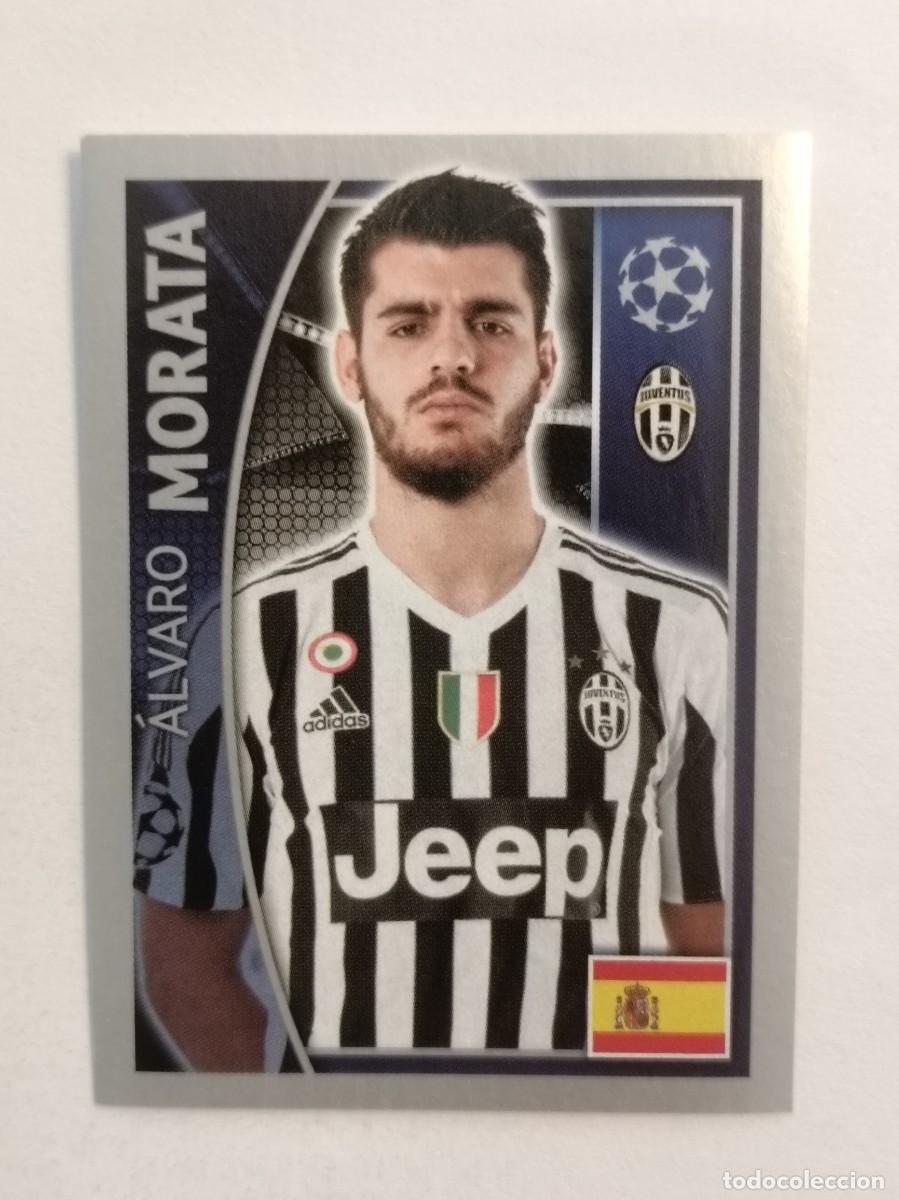 Cromos de F&uacute;tbol: #247 B MORATA (JUVENTUS) UEFA CHAMPIONS LEAGUE 2015/2016 TOPPS
