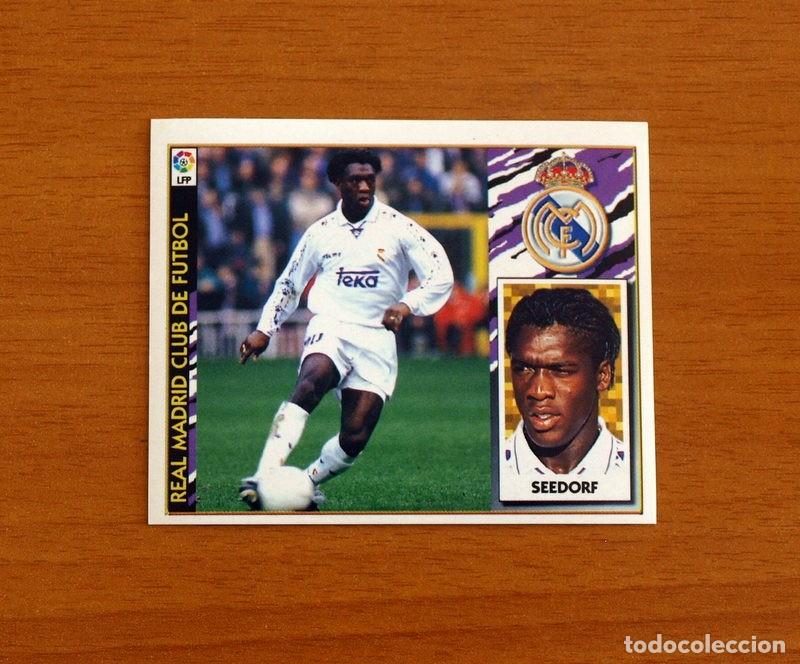 Cromos de F&uacute;tbol: Real Madrid - Seedorf - Ediciones Este Liga 1997-1998, 97-98 - Nunca Pegado