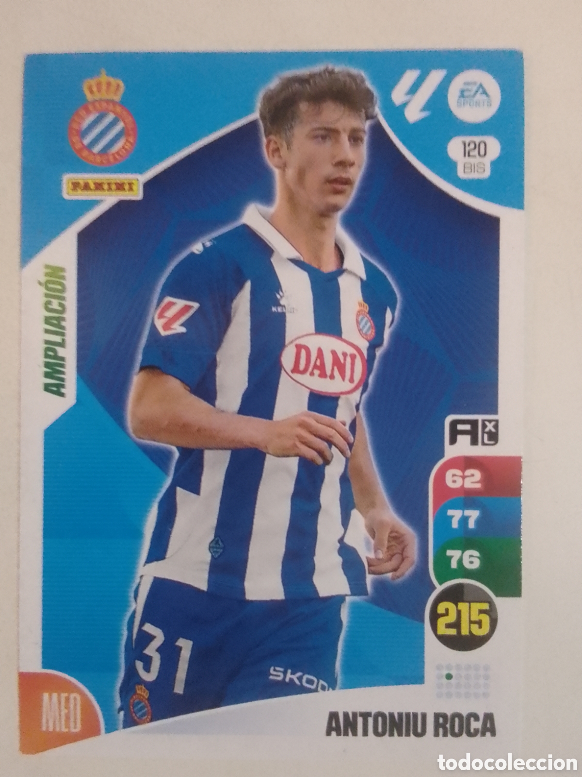 Cromos de F&uacute;tbol: Adrenalyn XL 2024-25 n&deg; 120 BIS Antoniu Roca &bull; Espanyol. AMPLIACI&Oacute;N.