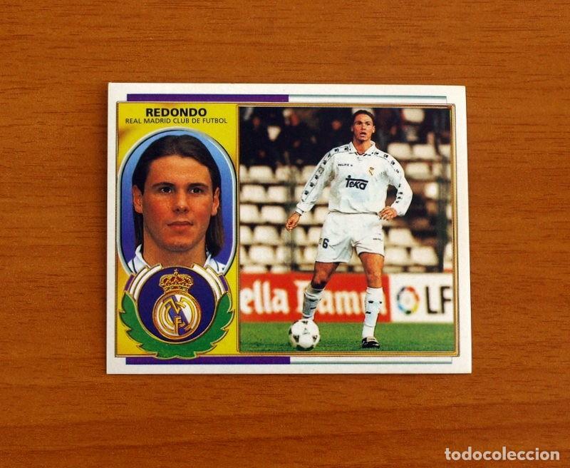 Cromos de F&uacute;tbol: Real Madrid - Redondo - Ediciones Este Liga 1996-1997, 96-97 - Nunca Pegado