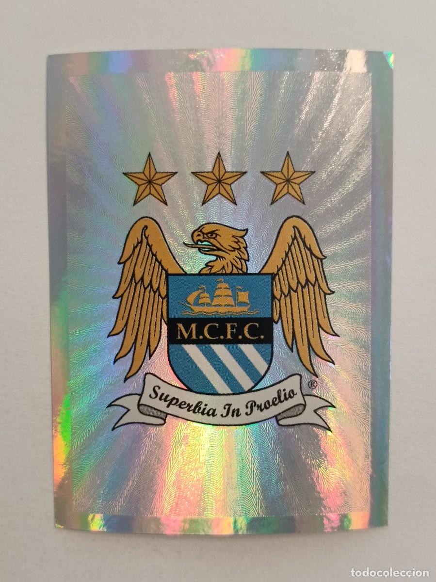 Cromos de F&uacute;tbol: #248 ESCUDO (MANCHESTER CITY) UEFA CHAMPIONS LEAGUE 2015/2016 TOPPS