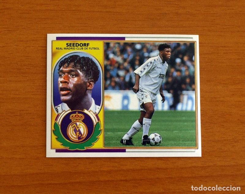 Cromos de F&uacute;tbol: Real Madrid - Seedorf - Versi&oacute;n - Ediciones Este Liga 1996-1997, 96-97 - Nunca pegado