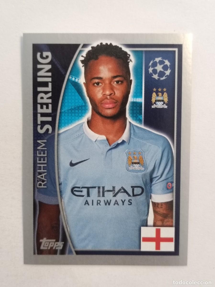 Cromos de F&uacute;tbol: #257 STERLING (MANCHESTER CITY) UEFA CHAMPIONS LEAGUE 2015/2016 TOPPS