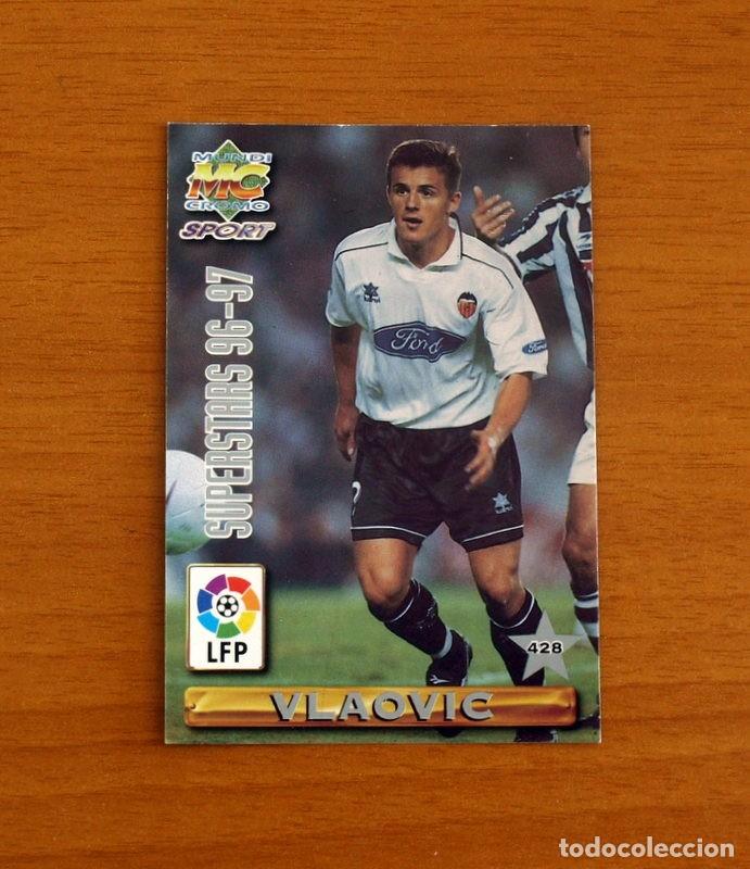 Cromos de F&uacute;tbol: Valencia - N&ordm; 428 Vlaovic-Karpin Superstars -Mundicromo Las Fichas Liga 1996-1997-96-97