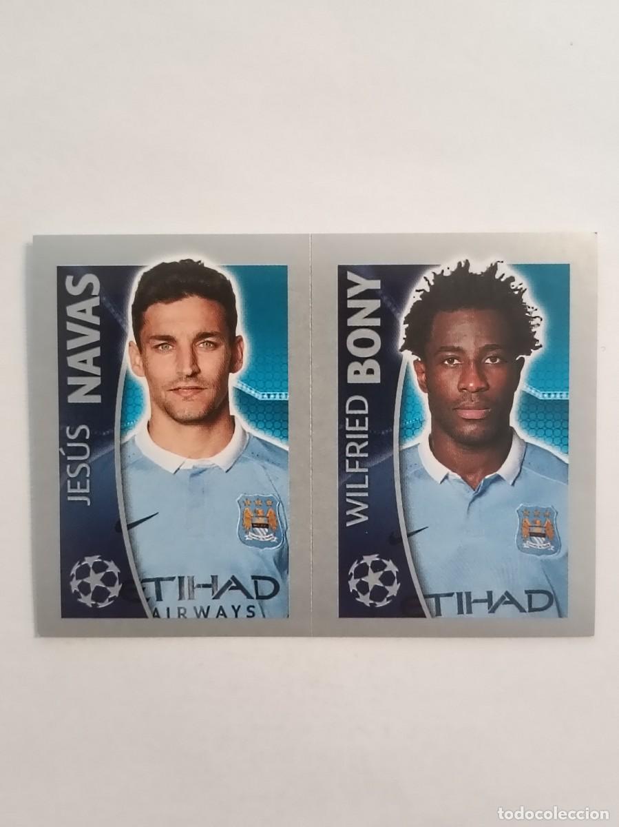 Cromos de F&uacute;tbol: #262 NAVAS-BONY (MANCHESTER CITY) UEFA CHAMPIONS LEAGUE 2015/2016 TOPPS