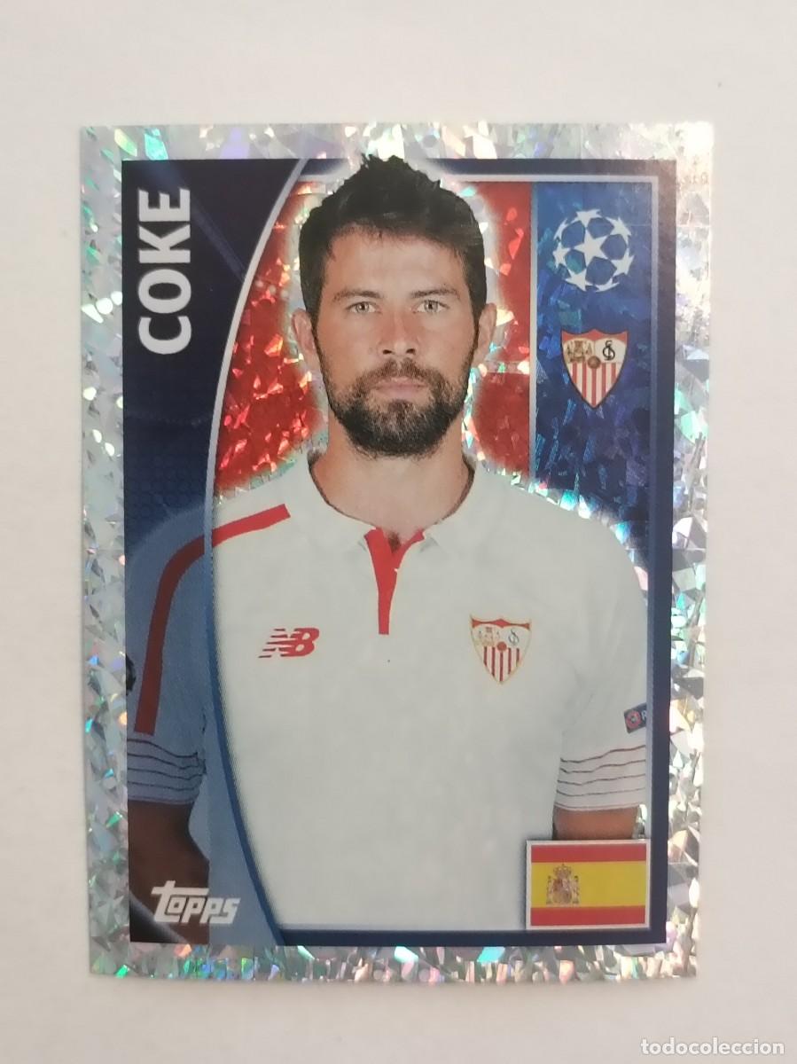 Cromos de F&uacute;tbol: #265 COKE (SEVILLA) UEFA CHAMPIONS LEAGUE 2015/2016 TOPPS