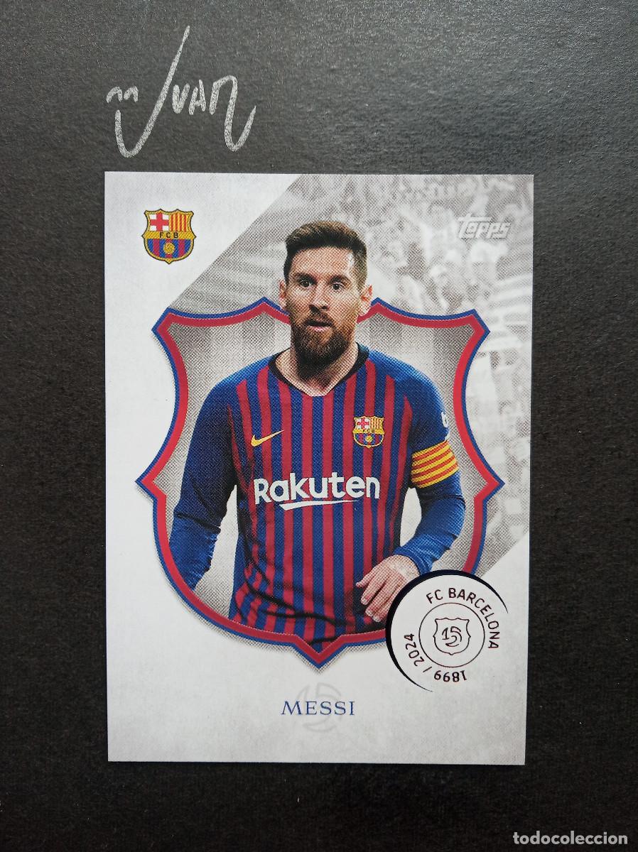 Cromos de F&uacute;tbol: 42 LEGACY MESSI FC BARCELONA ARGENTINA ⚽ TOPPS &reg; BAR&Ccedil;A 125 ANIVERSARIO 2024 2025 24 25 NUEVO