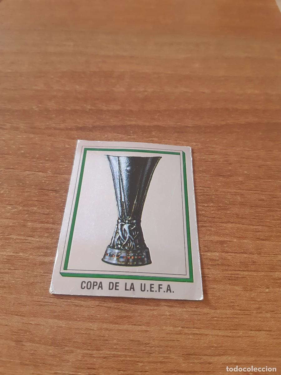 Cromos de F&uacute;tbol: N&deg;407 Trofeo Copa de la UEFA F&Uacute;TBOL 88 PANINI. Nunca pegado, sin pegar