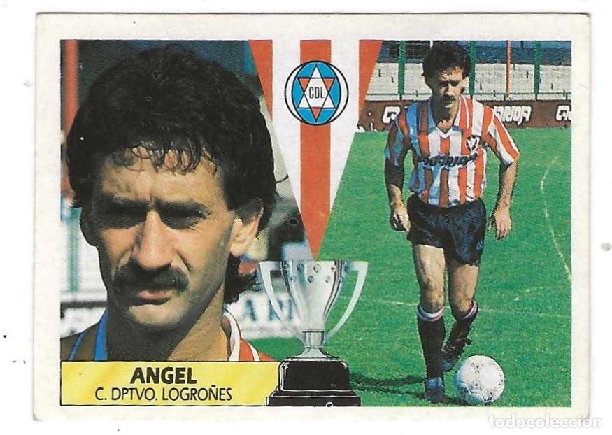 Cromos de F&uacute;tbol: ED. ESTE -- LIGA 87-88 -- &Aacute;NGEL ( LOGRO&Ntilde;&Eacute;S )