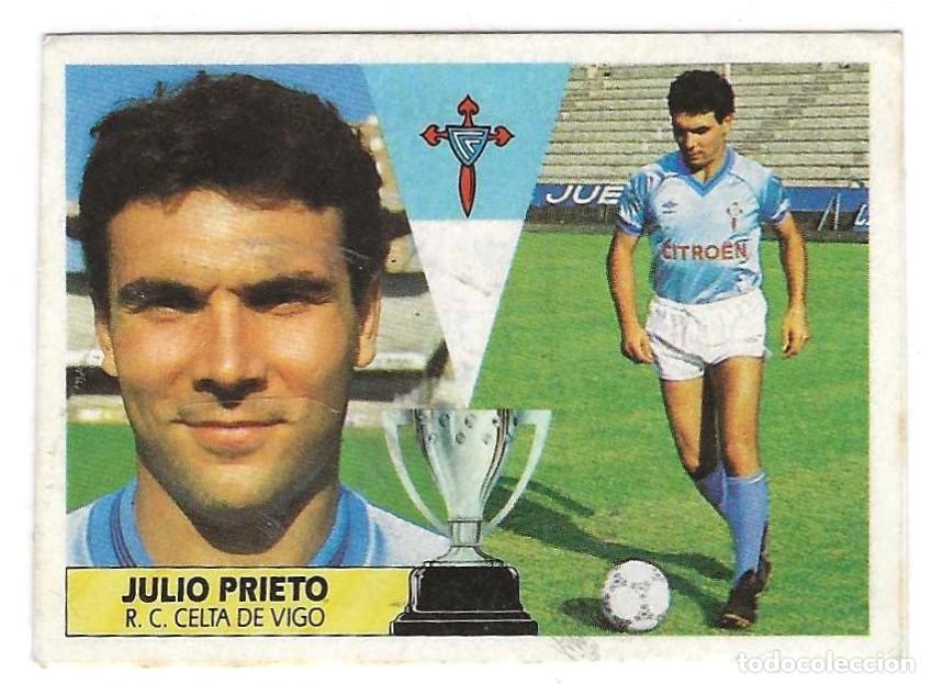 Cromos de F&uacute;tbol: ED. ESTE -- LIGA 87-88 -- JULIO PRIETO ( CELTA )-- ULT. FICHAJE 17