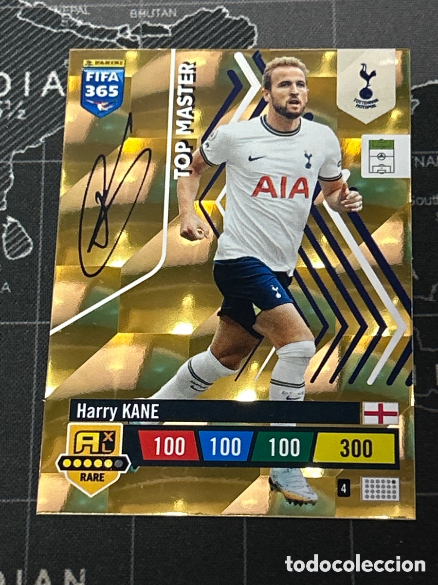 Fu&szlig;ball-Sticker: 4 HARRY KANE (TOTTENHAM HOTSPUR) TOP MASTER PANINI ADRENALYN XL FIFA 365 2023 23