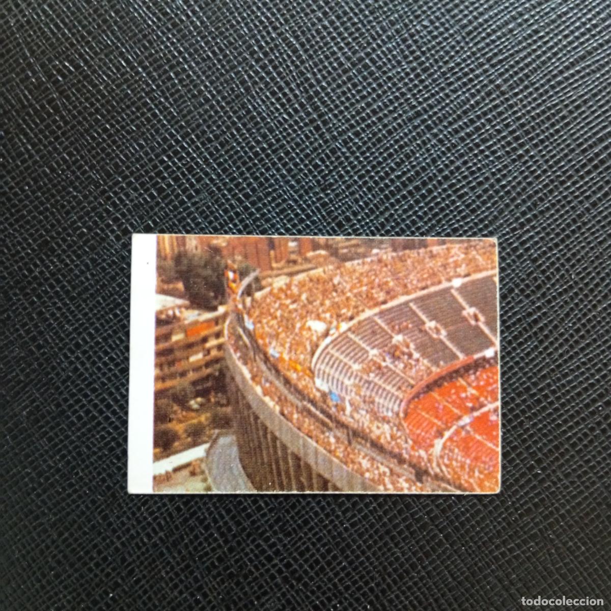 Cromos de F&uacute;tbol: CAMP NOU ESTADIO BARCA BARCELONA CAMPEON 84 85 CROMO FUTBOL 1984 1985 - SIN PEGAR- A156 PG19