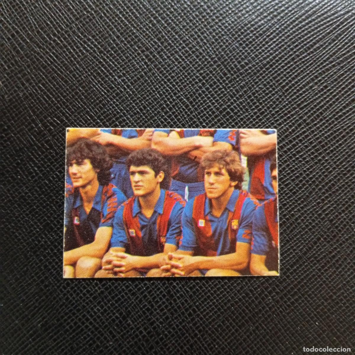 Cromos de Futebol: PLANTILLA BARCA BARCELONA CAMPEON 84 85 CROMO FUTBOL 1984 1985 - SIN PEGAR- A156 PG28