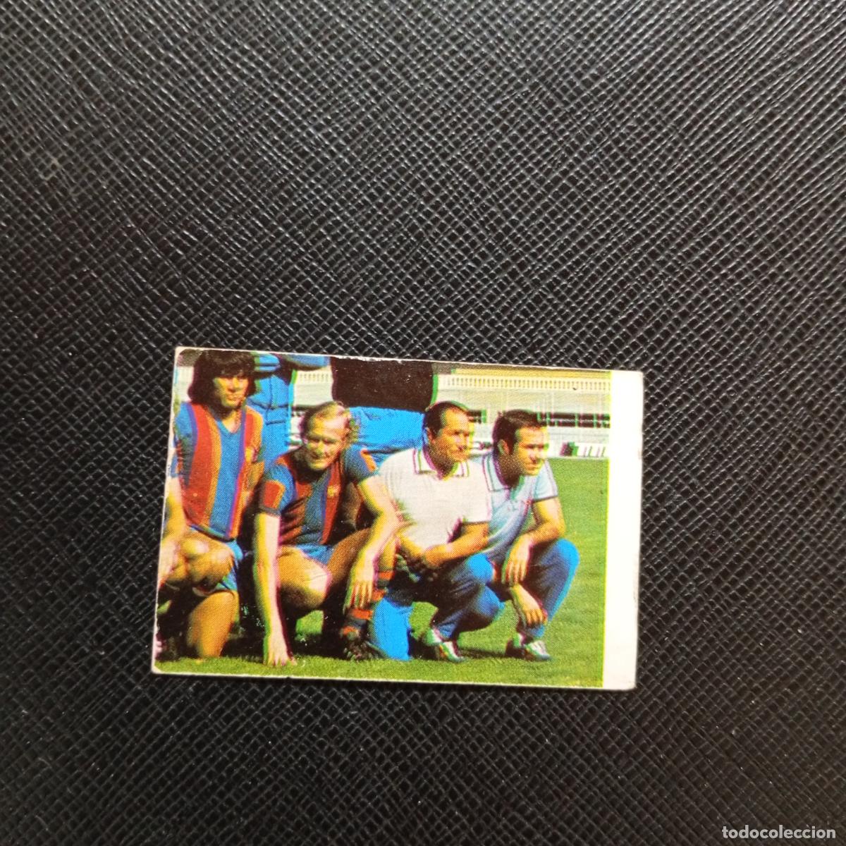Fu&szlig;ball-Sticker: PLANTILLA BARCA BARCELONA CAMPEON 84 85 CROMO FUTBOL 1984 1985 - SIN PEGAR- A156 PG46