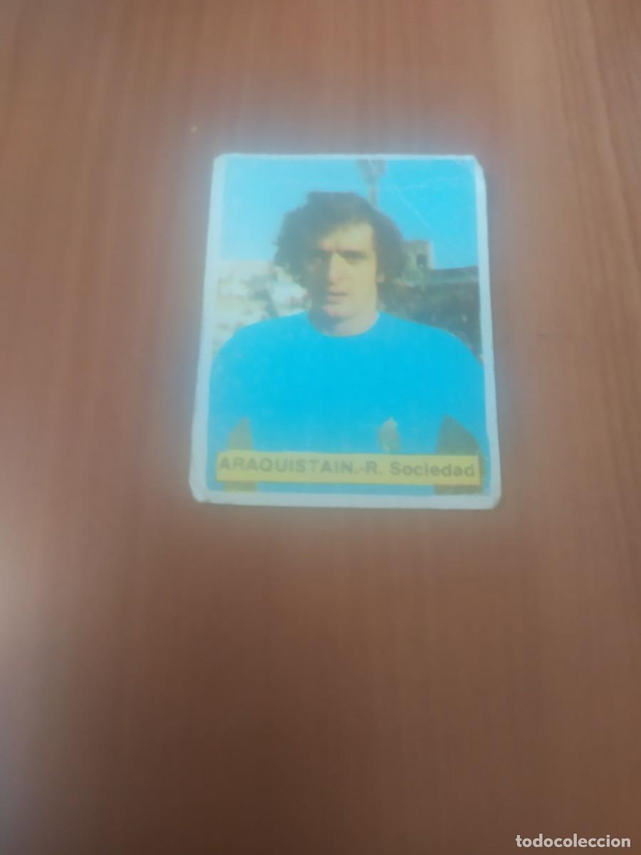 Cromos de F&uacute;tbol: ARAQUISTAIN EDITORIAL FINI 1975-76 LIGA 75-76