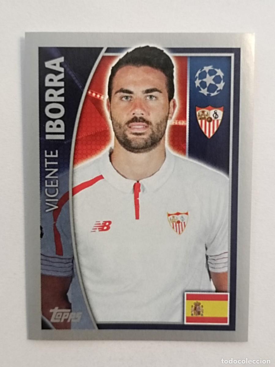 Cromos de F&uacute;tbol: #271 IBORRA (SEVILLA) UEFA CHAMPIONS LEAGUE 2015/2016 TOPPS