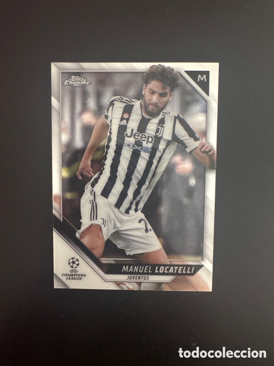 Figurine di Calcio: LOCATELLI JUVENTUS N&Uacute;MERO 160 TOPPS CHROME
