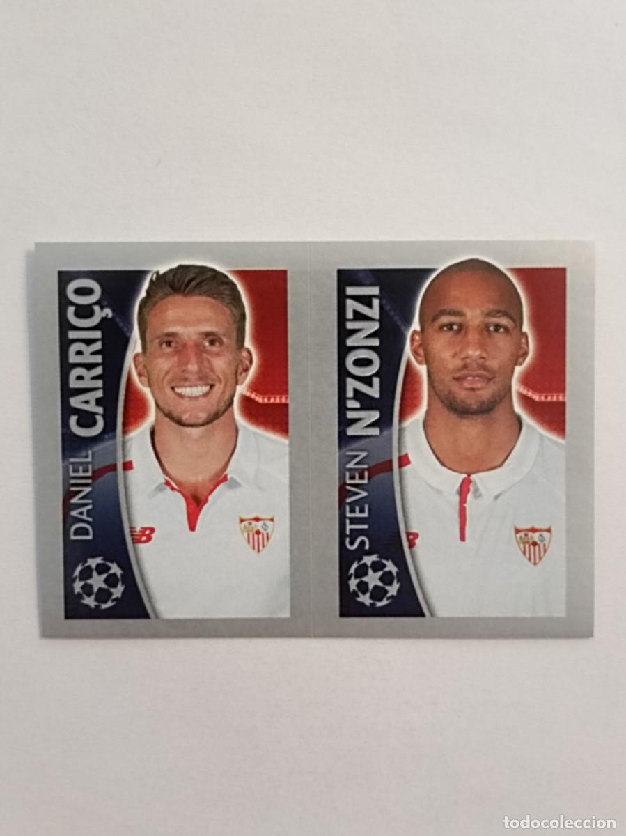 Cromos de F&uacute;tbol: #276 CARRI&Ccedil;O-N'ZONZI (SEVILLA) UEFA CHAMPIONS LEAGUE 2015/2016 TOPPS