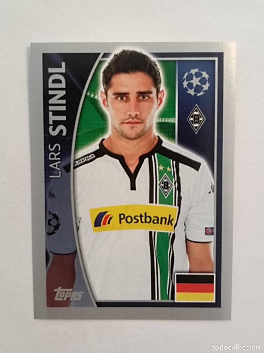 Cromos de F&uacute;tbol: #284 STINDL (BORUSSIA MONCHENGLADBACH) UEFA CHAMPIONS LEAGUE 2015/2016 TOPPS