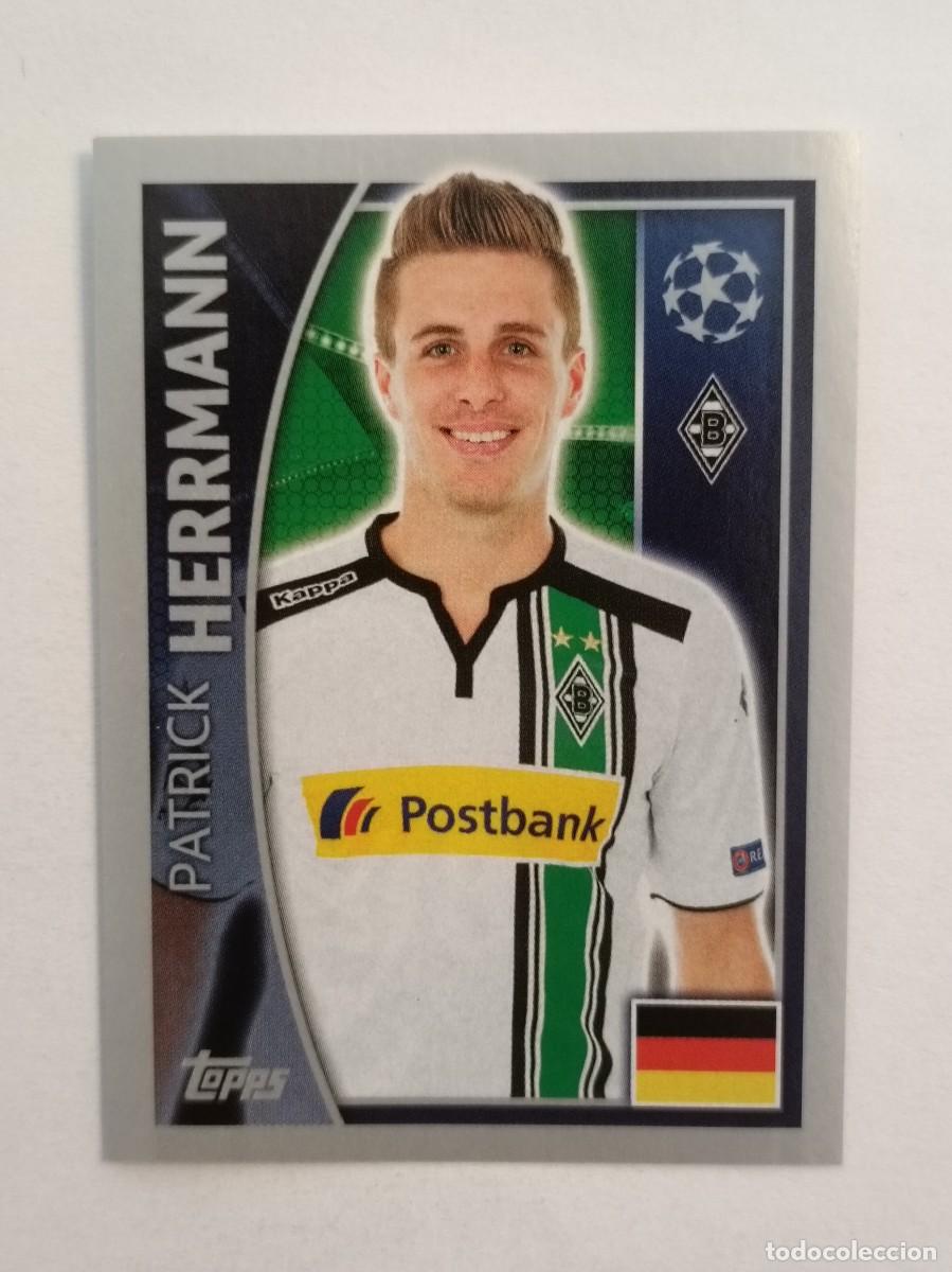 Cromos de F&uacute;tbol: #288 HERRMANN (BORUSSIA MONCHENGLADBACH) UEFA CHAMPIONS LEAGUE 2015/2016 TOPPS