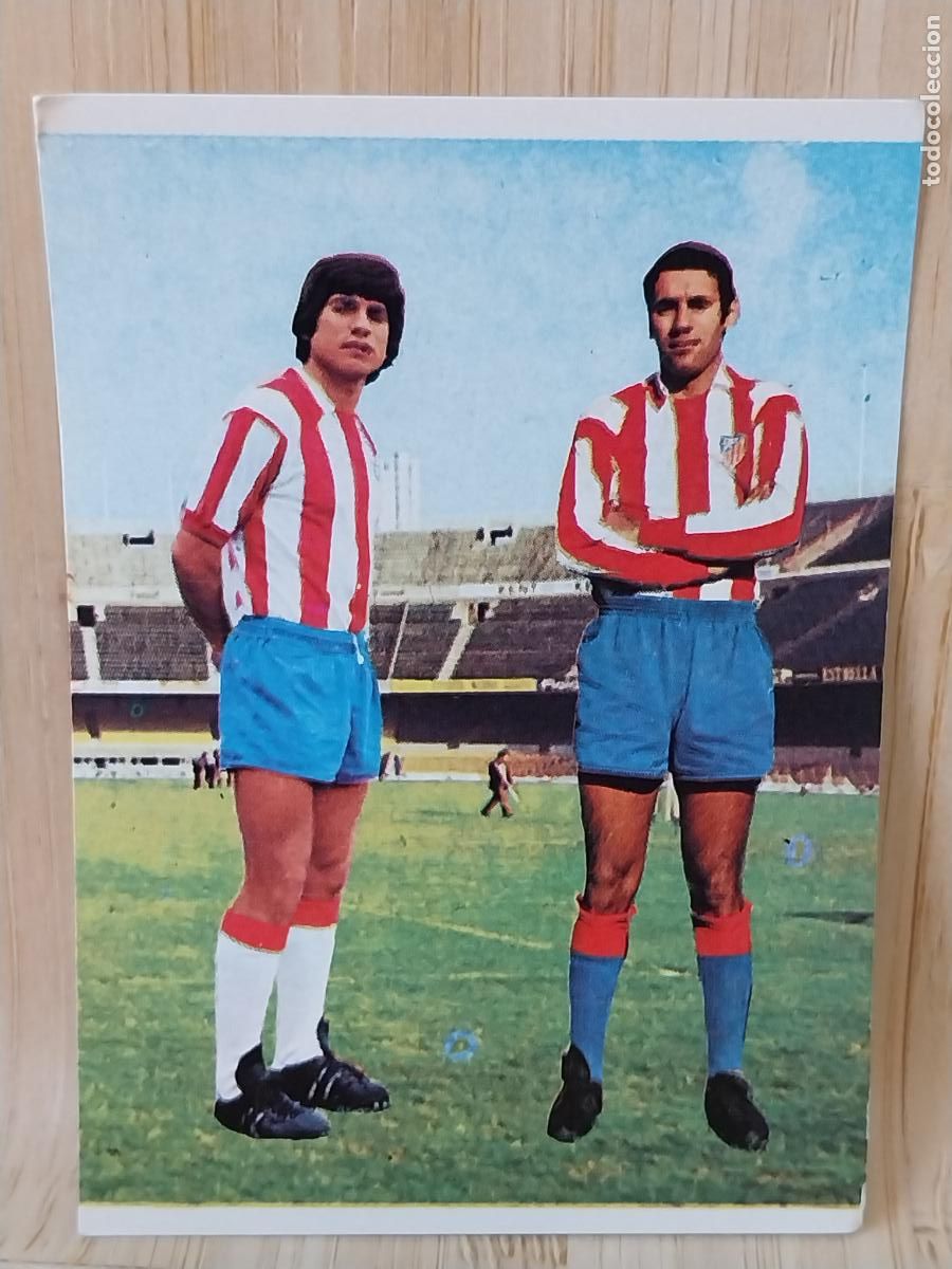 Cromos de F&uacute;tbol: EUSEBIO +++ MARCELINO AT MADRID # 11 LIGA 1975 75 76 ED RUIROMER ROMERO CROMO SIN PEGAR NUNCA