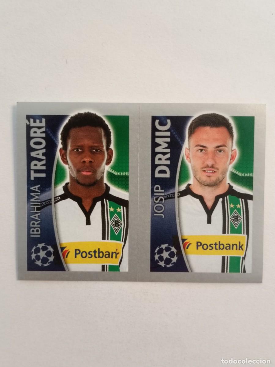 Cromos de F&uacute;tbol: #292 TRAORE-DRMIC (BORUSSIA MONCHENGLADBACH) UEFA CHAMPIONS LEAGUE 2015/2016 TOPPS