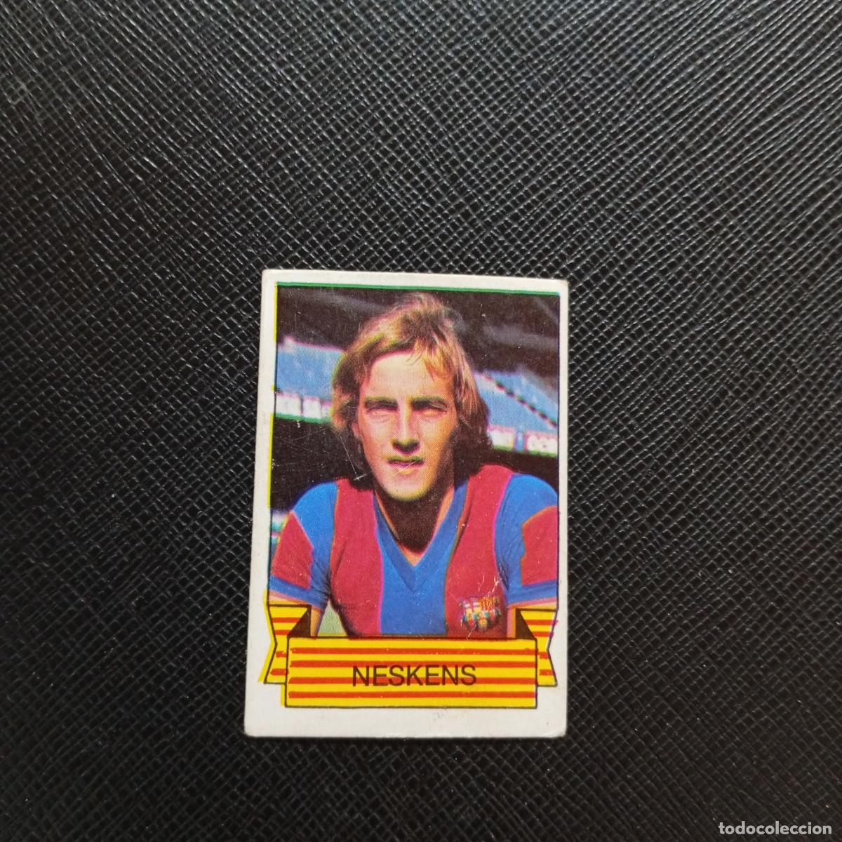 Cromos de F&uacute;tbol: NEESKENS NESKENS BARCA BARCELONA CAMPEON 84 85 CROMO FUTBOL 1984 1985 - SIN PEGAR- A156 PG82