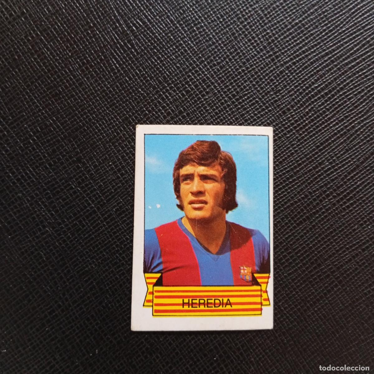 Cromos de F&uacute;tbol: HEREDIA BARCA BARCELONA CAMPEON 84 85 CROMO FUTBOL 1984 1985 - SIN PEGAR- A156 PG82