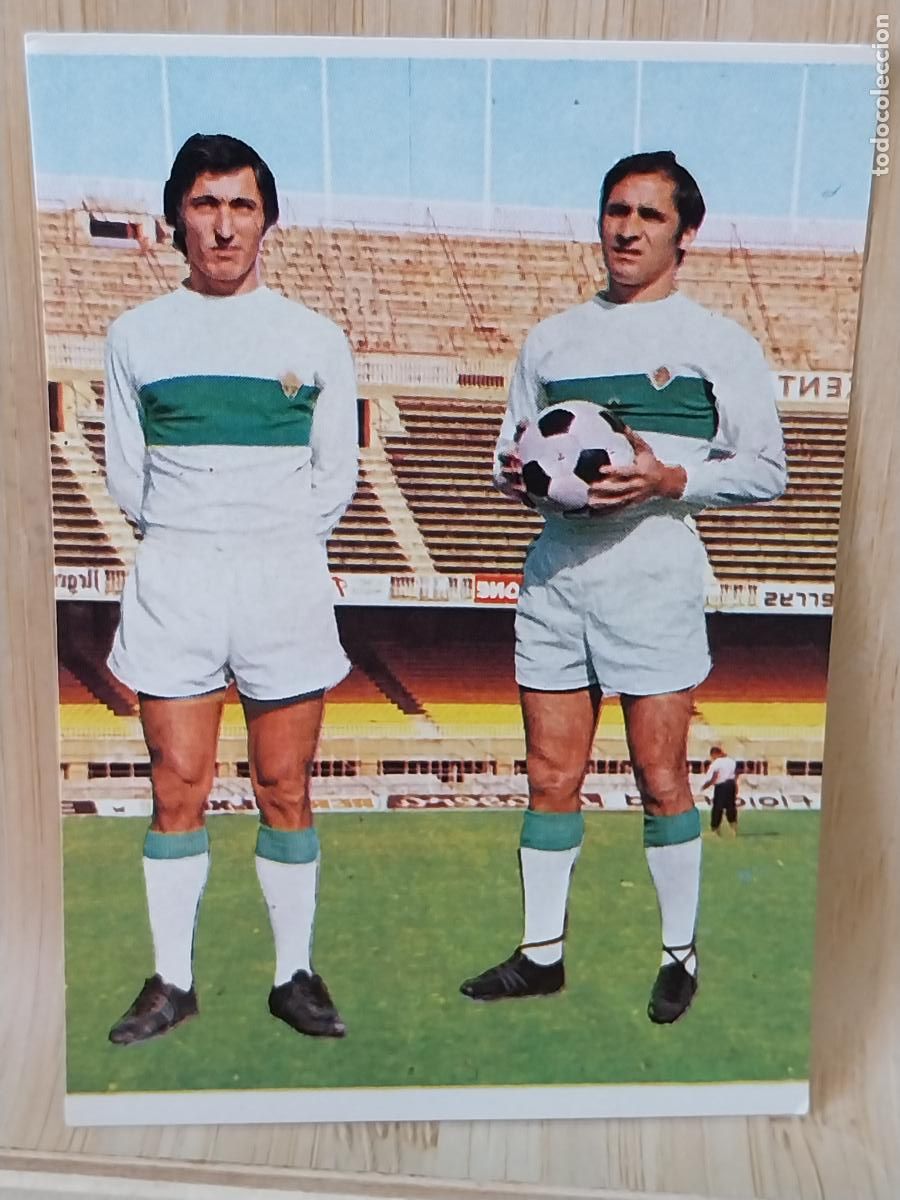 Cromos de F&uacute;tbol: CANOS + BONET ELCHE # 42 LIGA 1975 75 76 ED RUIROMER ROMERO CROMO SIN PEGAR NUNCA
