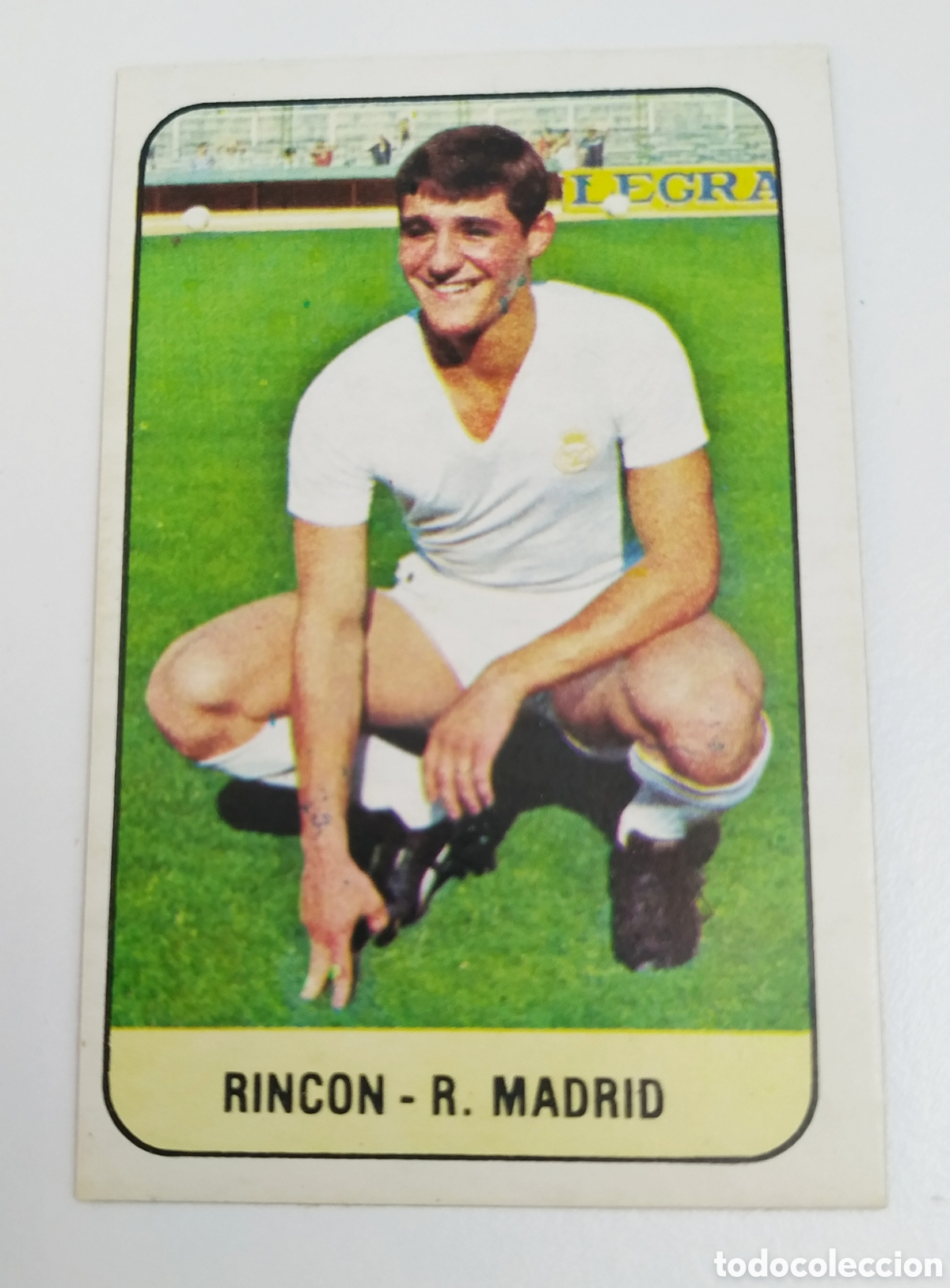 Figurine di Calcio: RINCON, CROMO ESTE 78 79, FICHAJE 26 REAL MADRID.