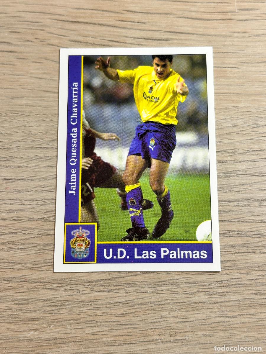 Cromos de F&uacute;tbol: JAIME QUESADA n&ordm; 534 + LAS PALMAS MUNDICROMO 2001 2002 LAS FICHAS DE LA LIGA 01 02