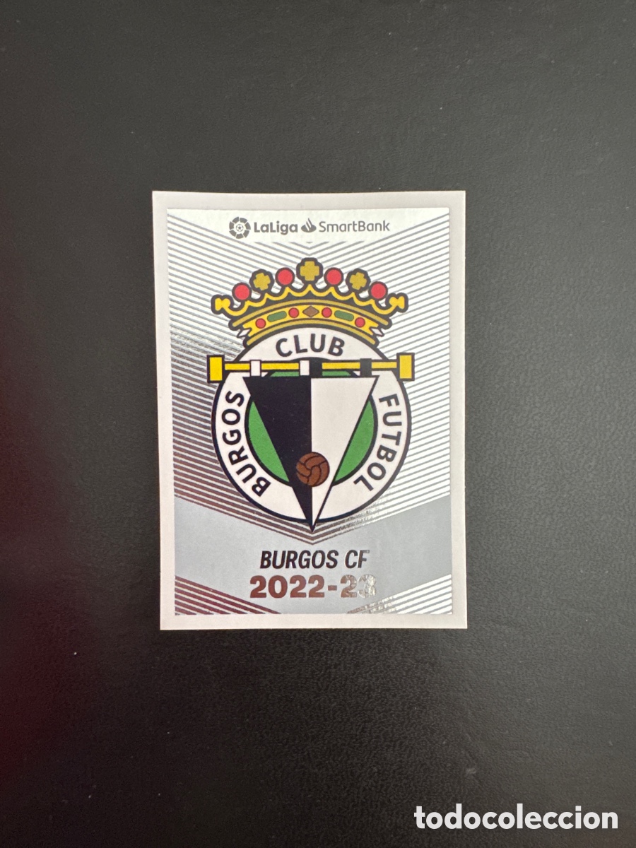 Cromos de F&uacute;tbol: ESCUDO BURGOS NUMERO 4 LIGA ESTE 2022 2023