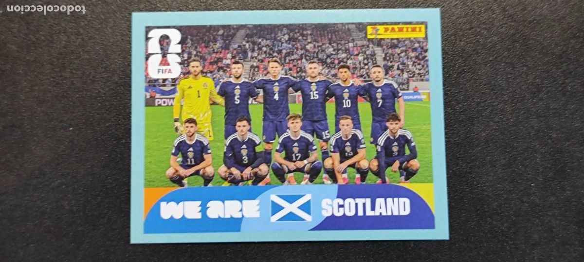 Figurine di Calcio: FIFA WORLD CUP 2026 STICKER ALINEACION ESCOCIA # SCO13 PANINI