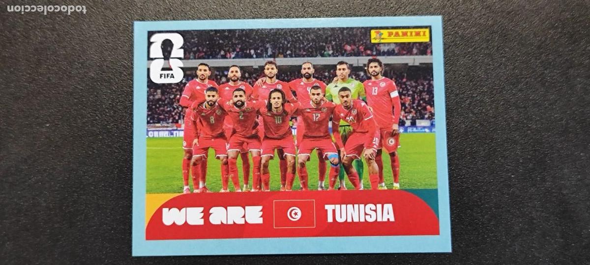 Figurine di Calcio: FIFA WORLD CUP 2026 STICKER ALINEACION TUNEZ # TUN13 PANINI