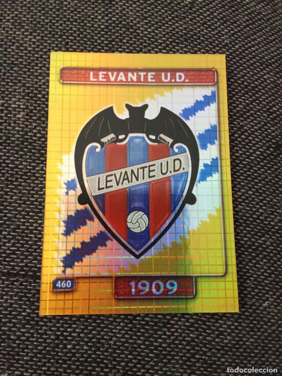 Cromos de F&uacute;tbol: 460 escudo levante las fichas de la liga 2005