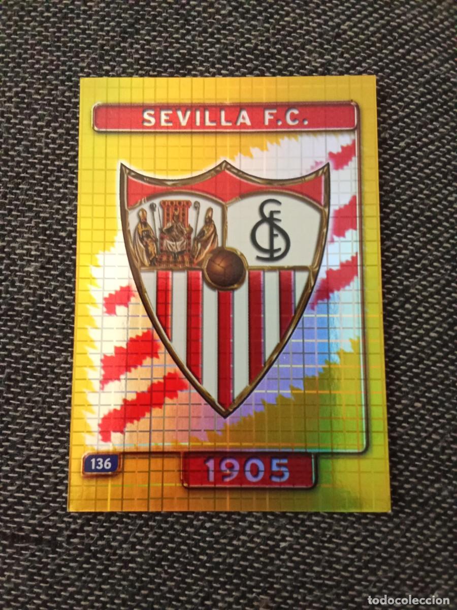 Cartes &agrave; collectionner de Football: 136 escudo Sevilla las fichas de la liga 2005