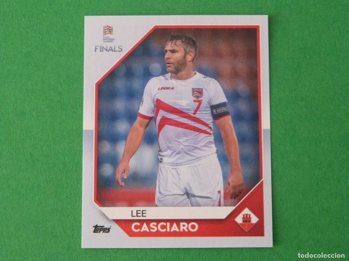 Cromos de Futebol: CROMO FUTBOL CASCIARO GIBRALTAR SIN PEGAR N&ordm; 237 THE ROAD TO FINALS NATIONS LEAGUE 2022 TOPPS