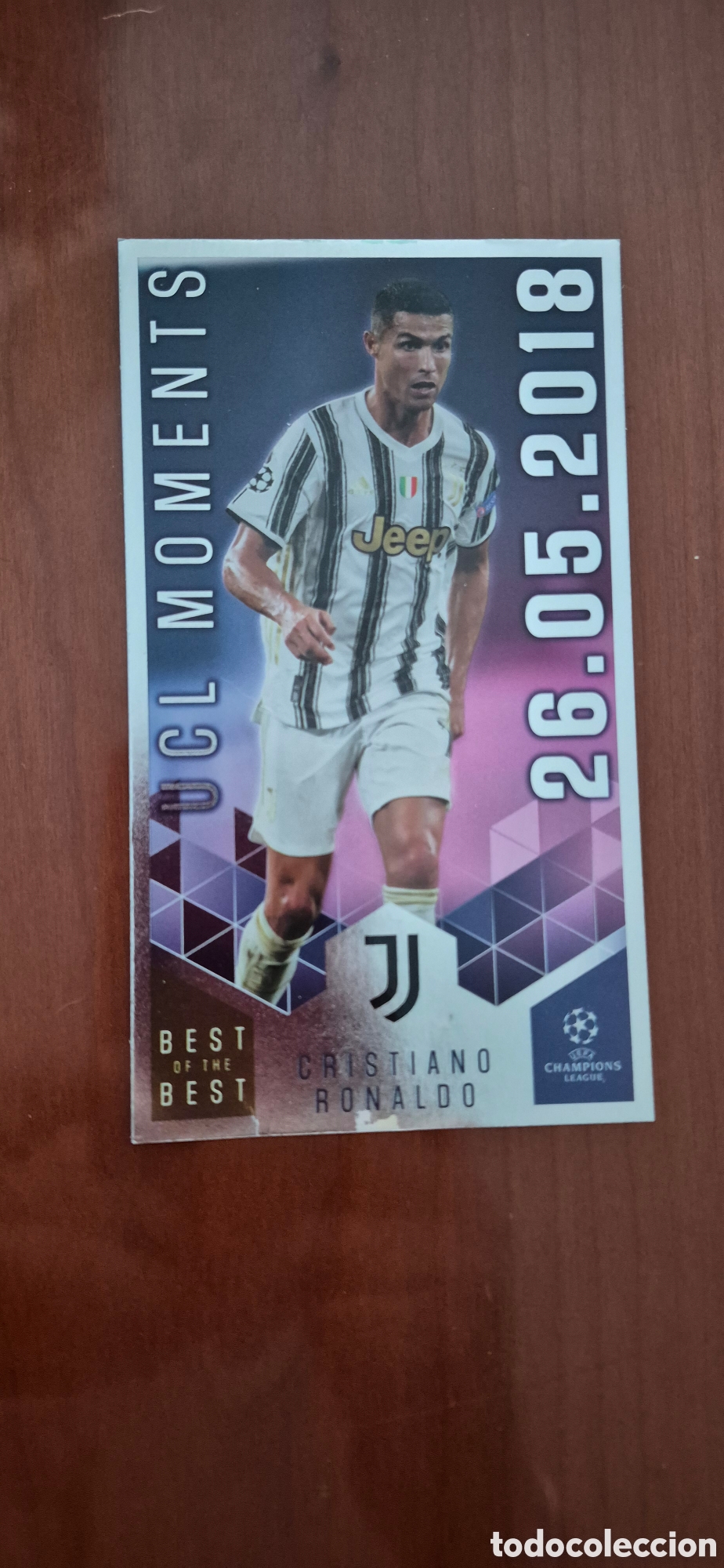 Cromos de Futebol: CROMO RONALDO THE BEST