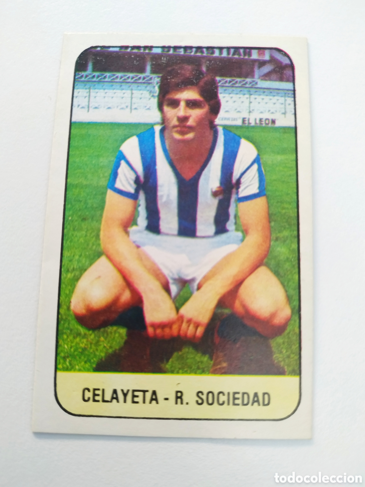 Cromos de F&uacute;tbol: CELAYETA REAL SOCIEDAD FICHAJE 20 LIGA ESTE 78 79