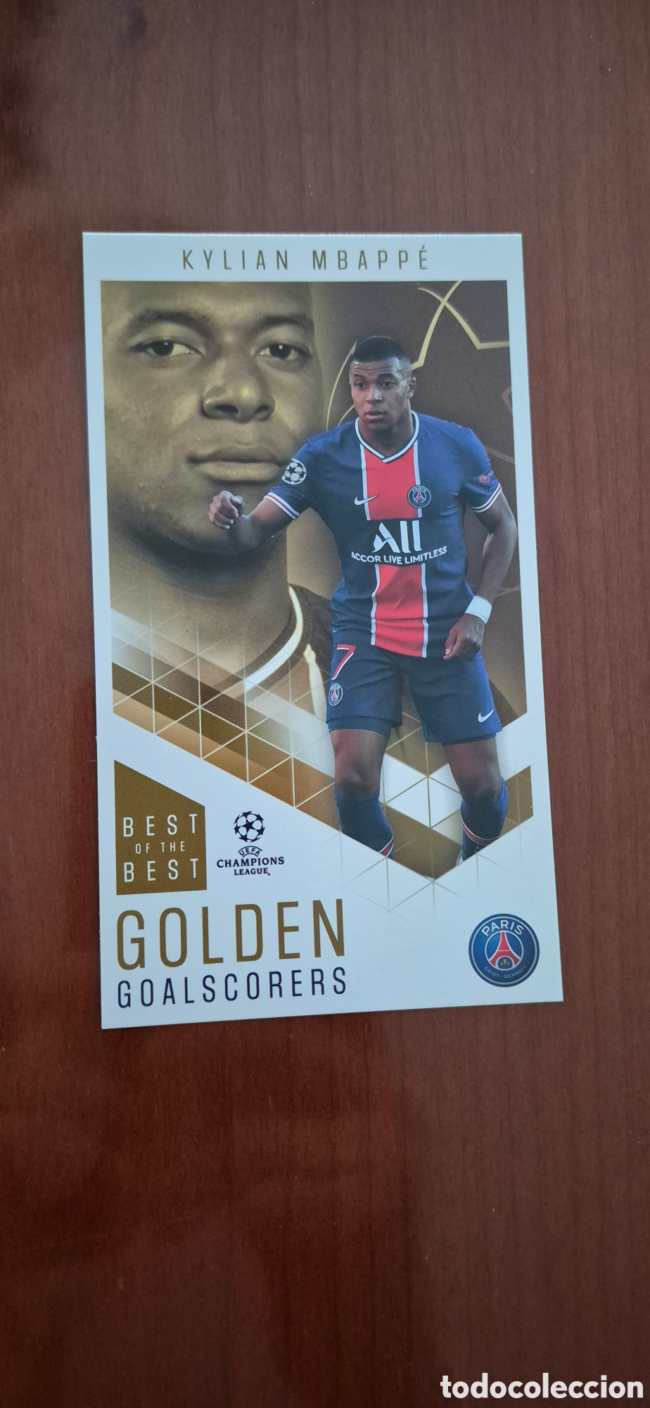 Cromos de Futebol: CROMO MBAPPE THE BEST
