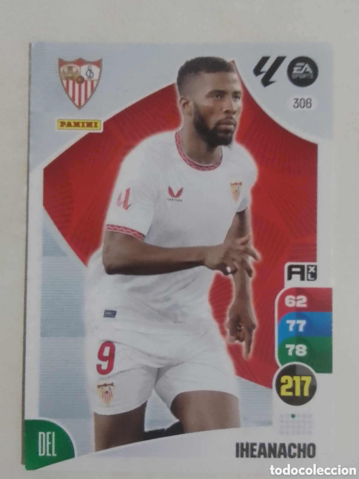 Cromos de Futebol: Adrenalyn XL 2024-25 n&deg; 306 Iheanacho &bull; Sevilla.