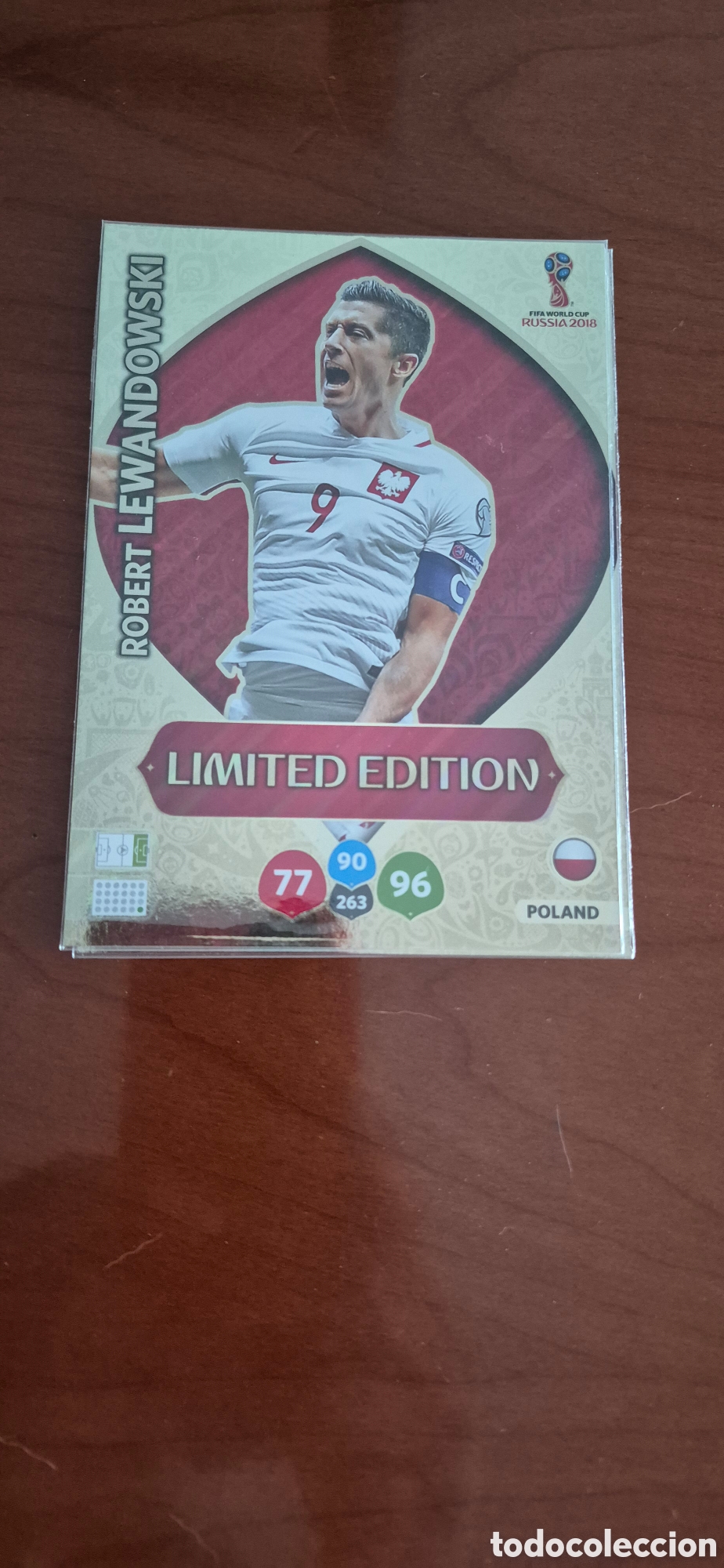 Cromos de F&uacute;tbol: LEWANDOWSKI EDICI&Oacute;N LIMITADA XXL
